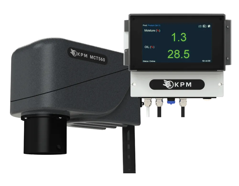 KPM MCT560 online-NIR-sensor til fugt- og oliemåling i processer