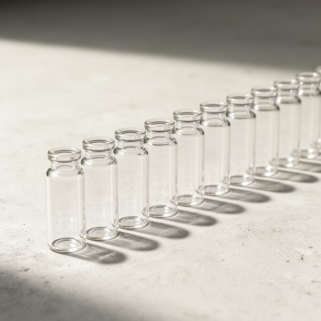 Forbrugsdele og vialproduktion i laboratoriet